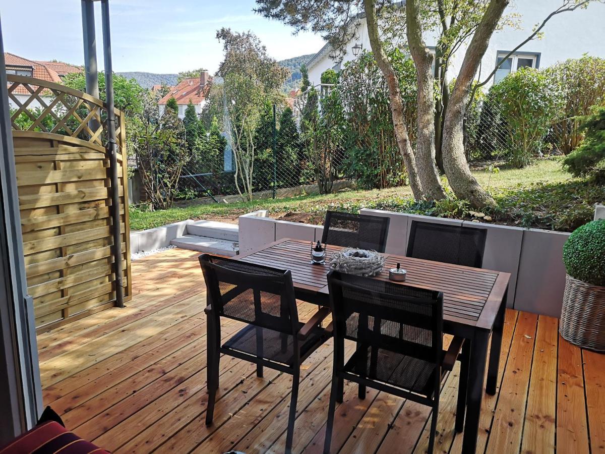Harzfeuer Bergblick Apartment บัดฮาร์ซบวร์ก ภายนอก รูปภาพ